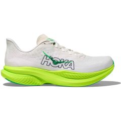 Scarpa da uomo Hoka Mach 6 white / neon lime