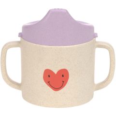Tazza Lässig Sippy Cup Happy Heart lavender