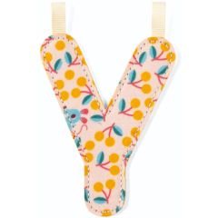 Lettera Lilliputiens Y in tessuto fosforescente Fantasia