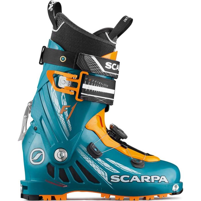 Scarponi da uomo F1 Petrol Blue-Orange