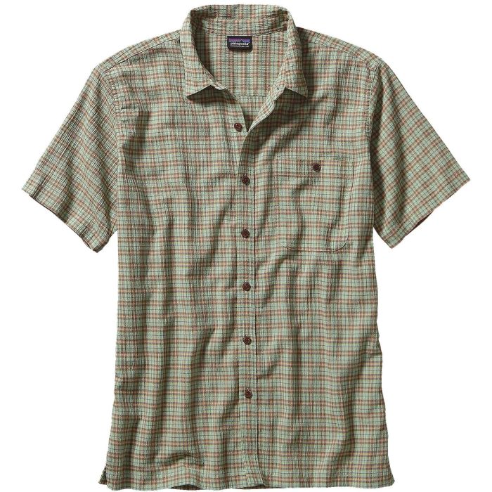 Camicia da uomo A/C® Little Sur Distilled Green Camicia da uomo A/C® Little Sur Distilled Green