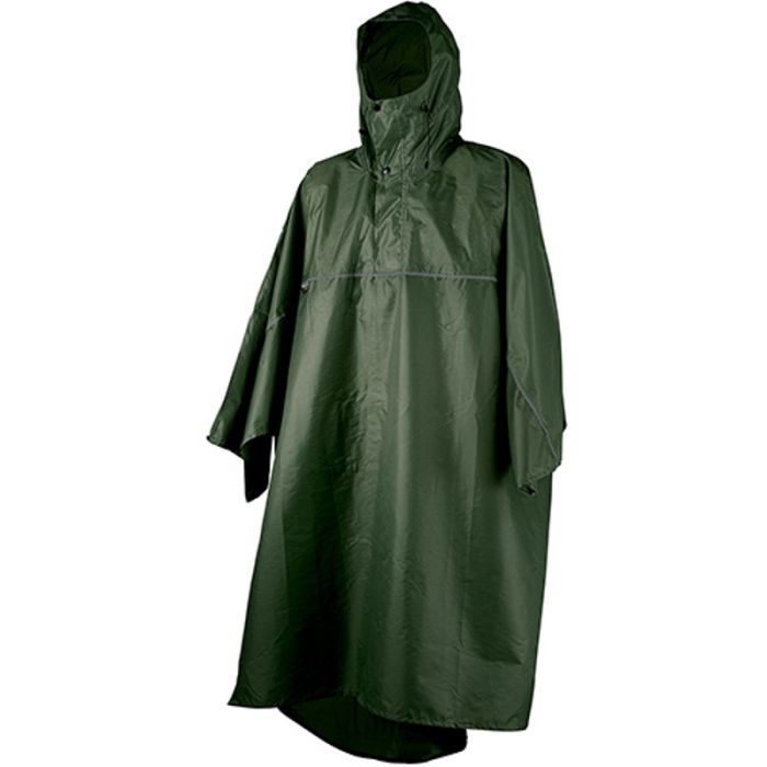 Poncho Rain Stop Cagoule L-XL Verde Poncho Rain Stop Cagoule L-XL Verde
