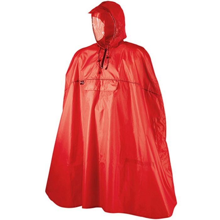 Poncho Rain Stop Bike L-XL Rosso