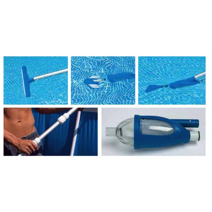 Kit di pulizia deluxe per piscine a partire da cm 549 di diametro Kit di pulizia deluxe per piscine a partire da cm 549 di diametro