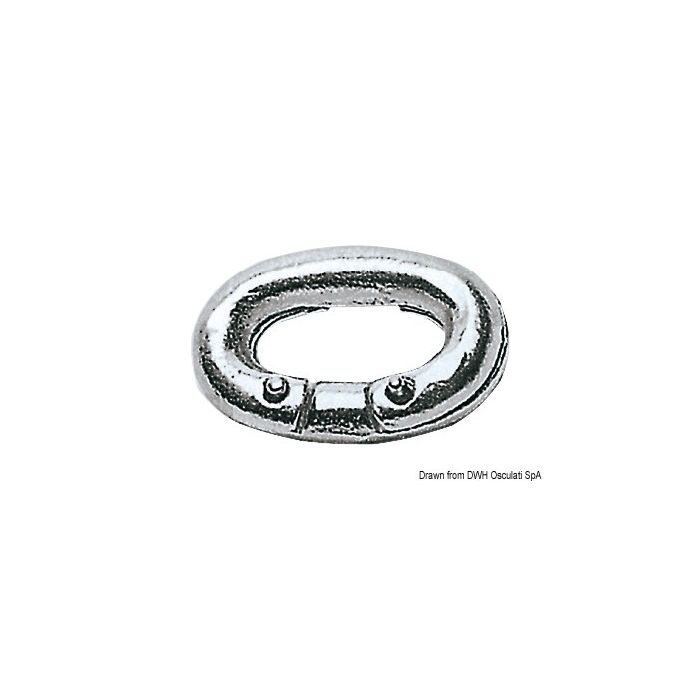 Falsa maglia inox 6 mm Falsa maglia inox 6 mm