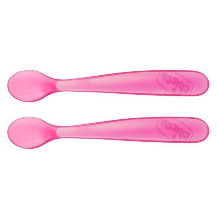 Cucchiaio in morbido silicone Rosa