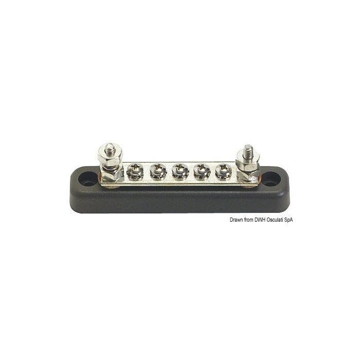 Bus Bar porta terminali 2 x 5 mm