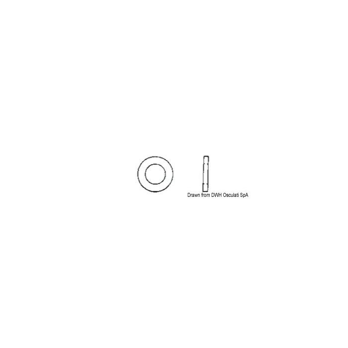 Rondella 8 AISI 316 316.125/8
