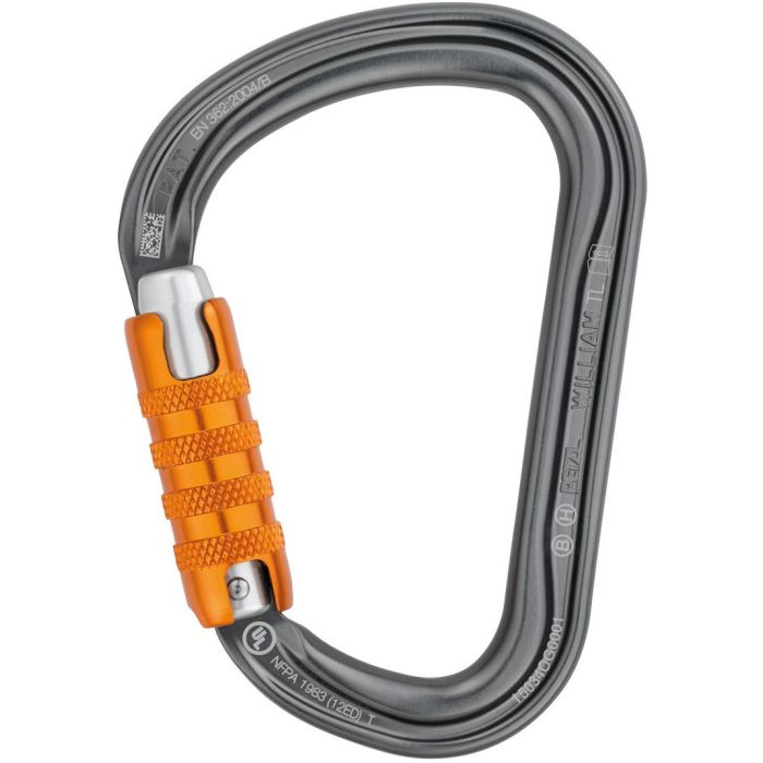 Moschettone William Screw-Lock Grigio