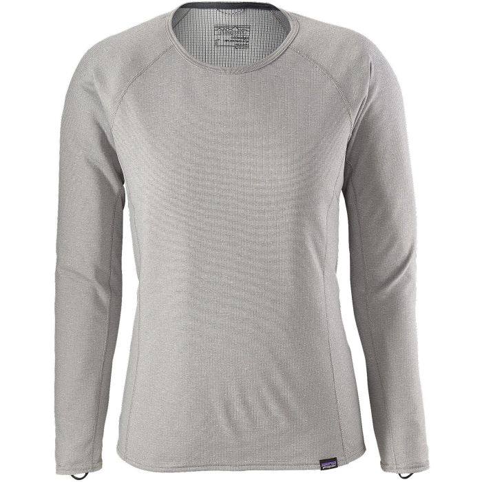 Maglia da donna Capilene® Midweight Feather Grey / Tailored GreY Maglia da donna Capilene® Midweight Feather Grey / Tailored GreY