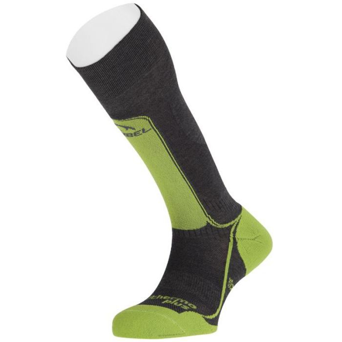Calze unisex Ski Veleta Grigio / Pistacchio