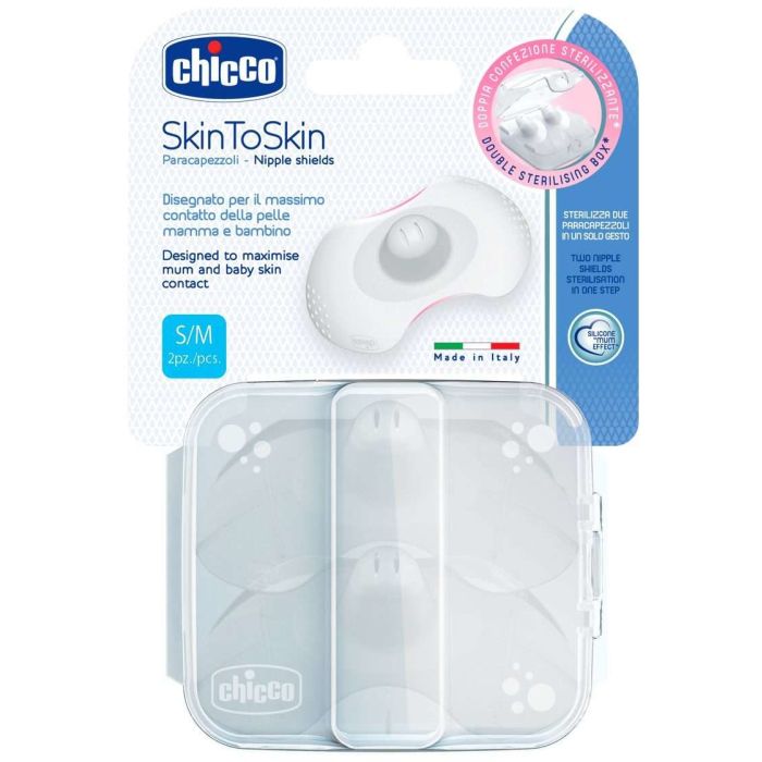 Paracapezzoli SkinToSkin Taglia S (2 pezzi) Paracapezzoli SkinToSkin Taglia S (2 pezzi)