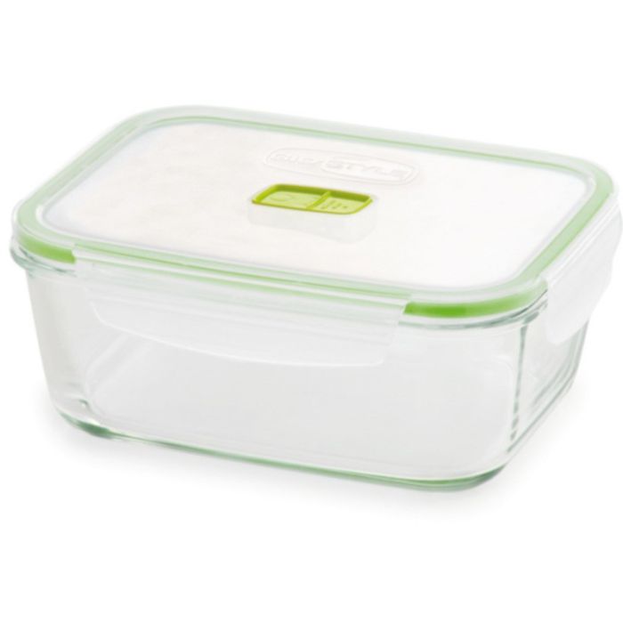 Contenitore 2 in 1 Vetro rettangolare 1,5L Contenitore 2 in 1 Vetro rettangolare 1,5L