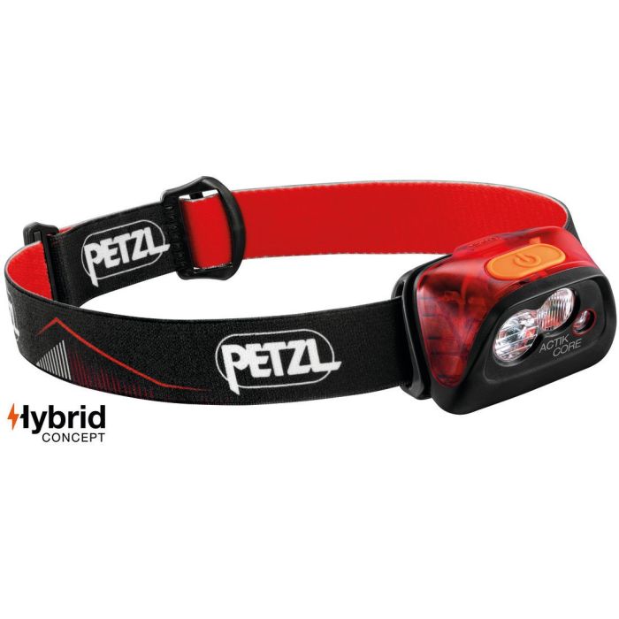 Lampada frontale Actik Core Rosso Lampada frontale Actik Core Rosso