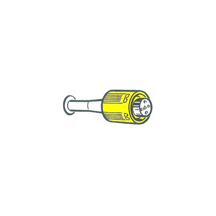 Raccordo giunzione DX giallo per Fan Raccordo giunzione DX giallo per Fan
