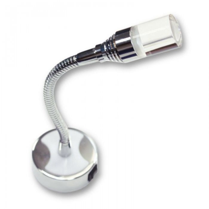 Lampada con basetta Flex LED 3W, 4000k Lampada con basetta Flex LED 3W, 4000k