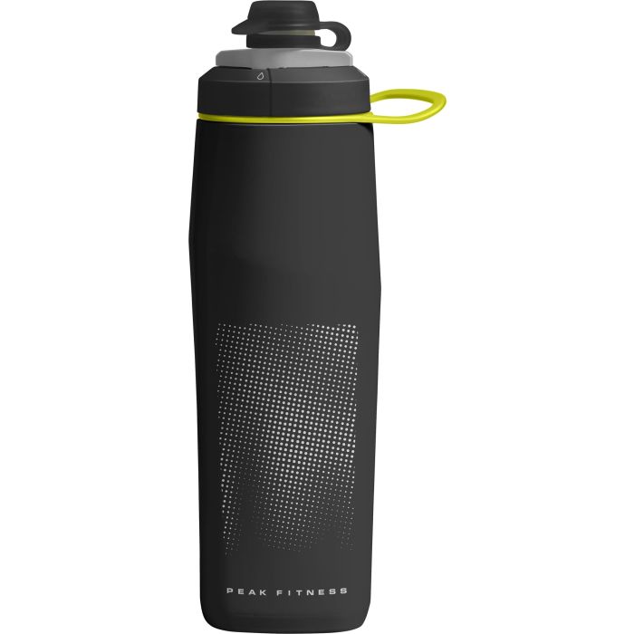 Borraccia Peak Fitness 0.71L Black/Silver Borraccia Peak Fitness 0.71L Black/Silver