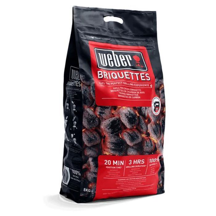 Sacco da 8 kg di bricchetti di carbone
