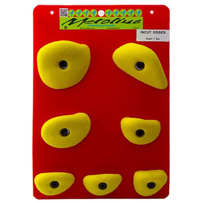 Prese per arrampicata Super 7 Sets Incut Edges