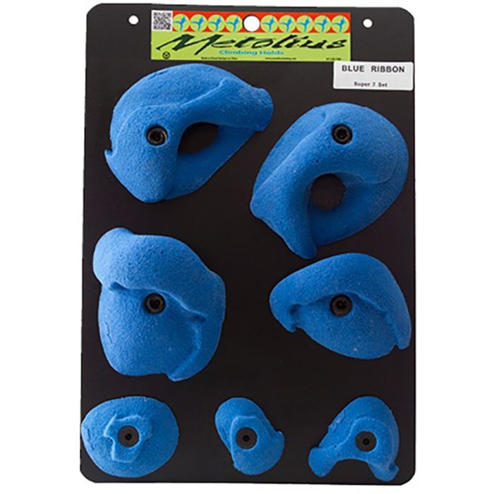 Prese per arrampicata Super 7 Sets Blue Ribbon