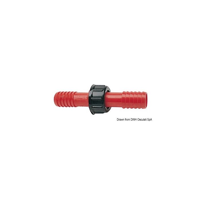 Raccordi diritto nylon mm 25 Raccordi diritto nylon mm 25