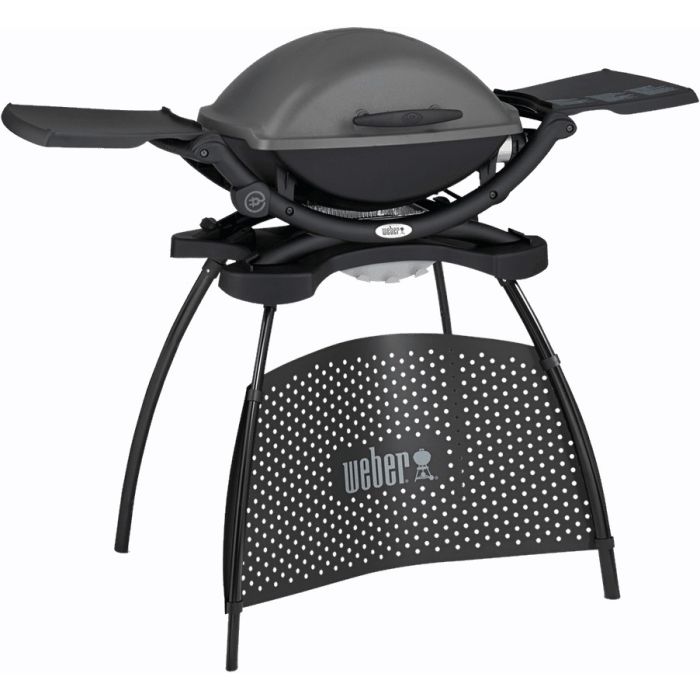 Barbecue elettrico Q 2400 Dark Grey con stand
