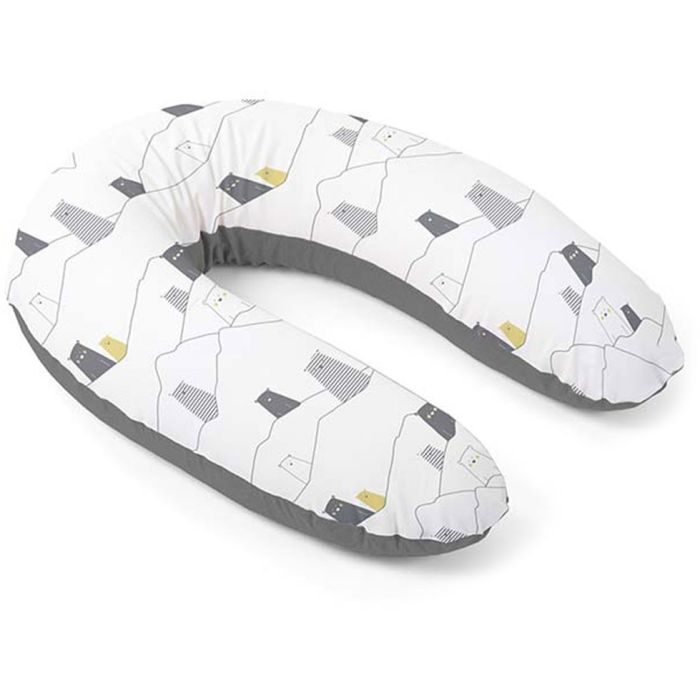 Fodera di ricambio per cuscino Buddy Bear Grey Fodera di ricambio per cuscino Buddy Bear Grey