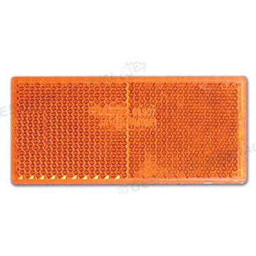 Catadiottro adesivo GES 90x40 mm Arancione