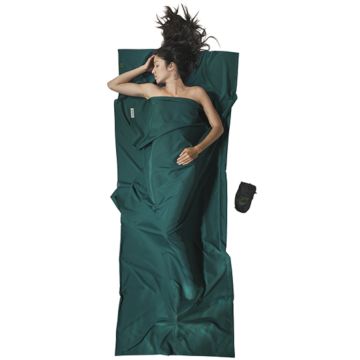 Sacco lenzuolo Cocoon TravelSheet Microfiber 220x90 cm Moss