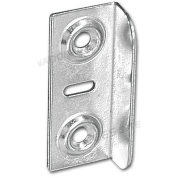 Contropiastra Ges in acciaio nichelato