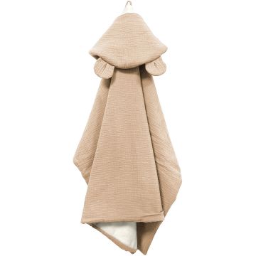 Accappatoio Cucusettete Teddy Rosa Crema