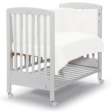 Lettino Cuoricini Cuoricino Bianco