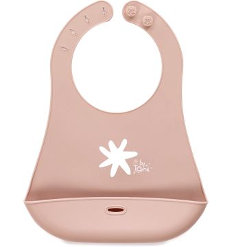 Bavaglino arrotolabile Jané Snap Baby Bib Pale (U09)