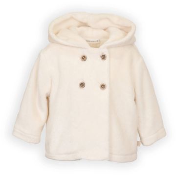 Giacca da bambina Bamboom Teddy Warm White (345)