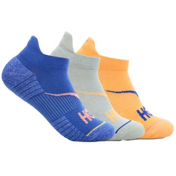 Calzini Hoka No-Show Run Sherbet/limestone/dazzing