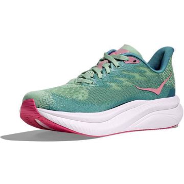 Scarpa da donna Hoka Mach 6 jadeite / alpine blue