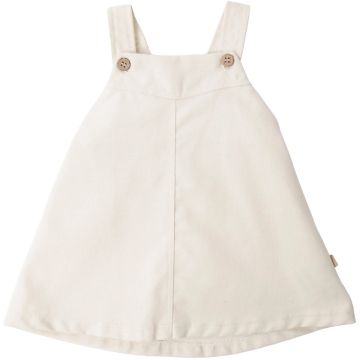 Salopette da bambina Bamboom Warm White (345)