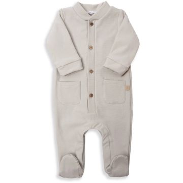 Tutina unisex Bamboom con apertura davanti Sky Grey (352)