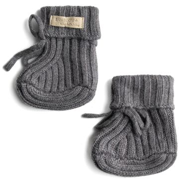 Babbucce Bamboom Knitted Cabel Midnight Blu (343)