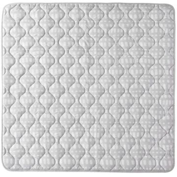 Tappeto Hakuna Matte Quilted Grigio 127 x 127 cm