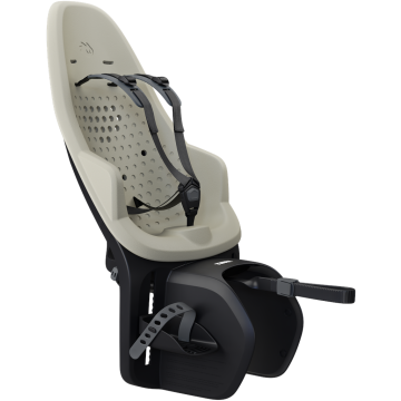 Seggiolino da bici posteriore con fissaggio al portapacchi Thule Yepp 2 Maxi Rack Mount Soft Sand