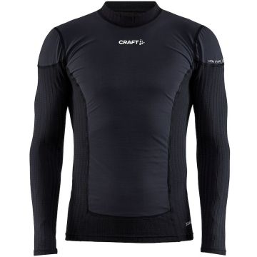 Maglia termica da uomo Craft Active Extreme X Wind LS Black / Granite