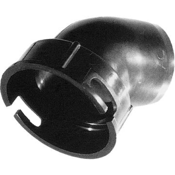 Attacco Fap a baionetta curvo per tubo da 3"