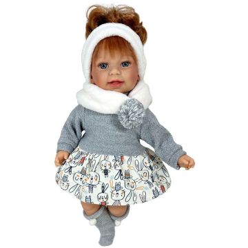 Bambola Nines d'Onil Little Susi Winter Redhair 40 cm