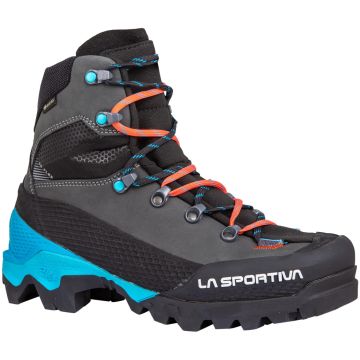 Scarponi da donna La Sportiva Aequilibrium LT Woman GTX Black / Hibiscus