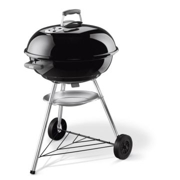 Barbecue a carbone Weber Compact Kettle Ø 57 cm Black