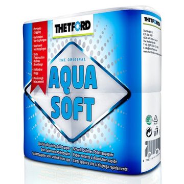 Carta igenica Thetford Aqua Soft (6 rotoli)