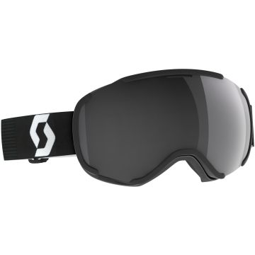 Maschera Scott Faze II mineral black/white / AMP black chrome S3