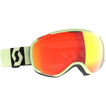 Maschera Scott Faze II acid yellow / enhancer red chrome