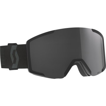 Maschera da sci Scott Shield mineral black / AMP black chrome S3